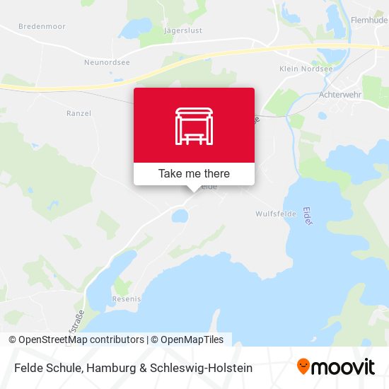 Felde Schule map