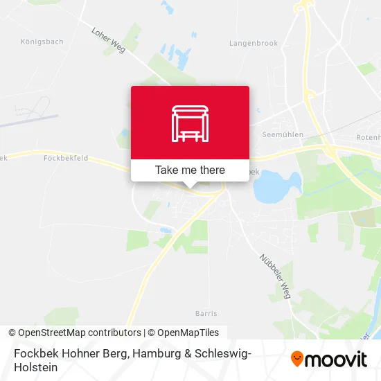 Карта Fockbek Hohner Berg