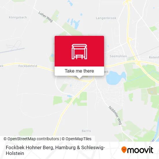 Карта Fockbek Hohner Berg