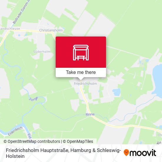 Friedrichsholm Hauptstraße map