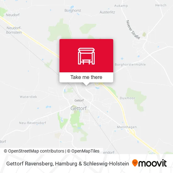 Карта Gettorf Ravensberg