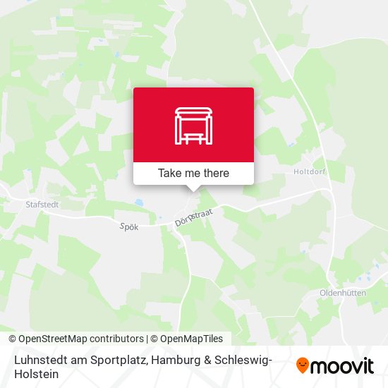 Luhnstedt am Sportplatz map