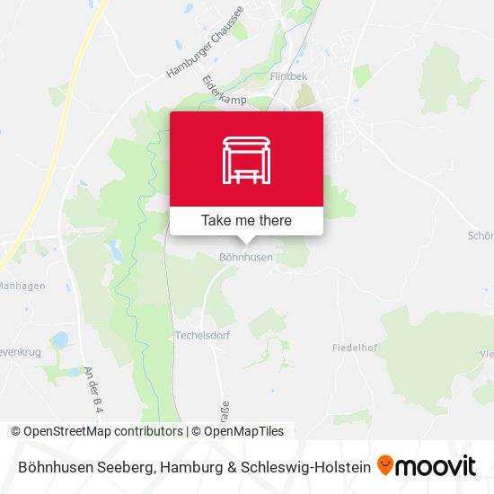 Böhnhusen Seeberg map