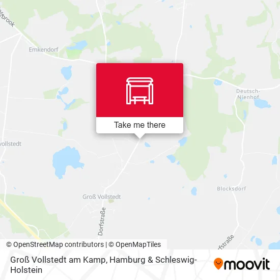 Карта Groß Vollstedt am Kamp