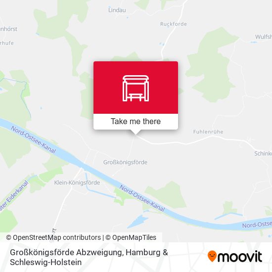 Großkönigsförde Abzweigung map