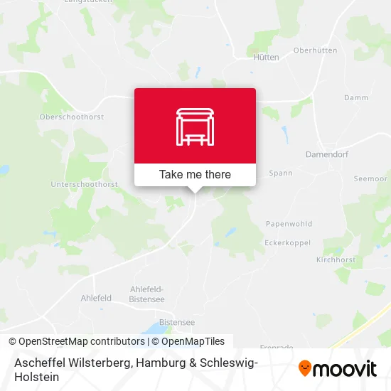 Карта Ascheffel Wilsterberg