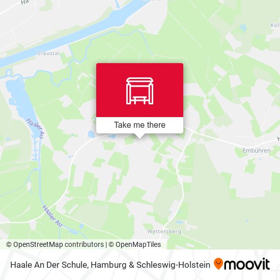 Haale An Der Schule map