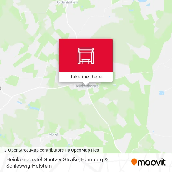 Карта Heinkenborstel Gnutzer Straße