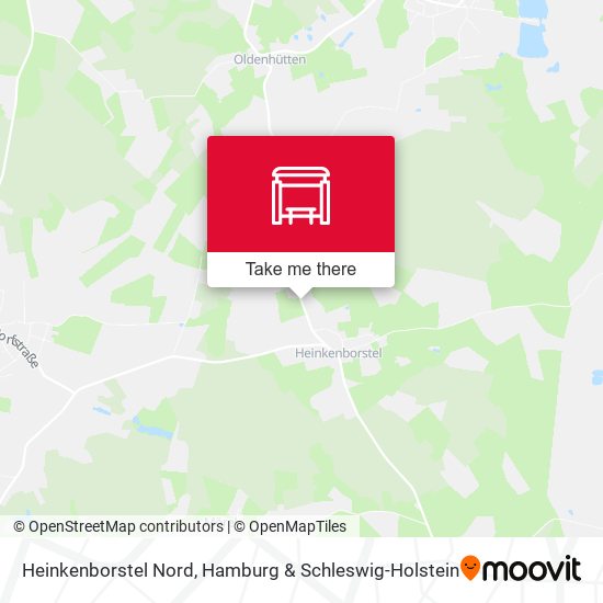 Heinkenborstel Nord map