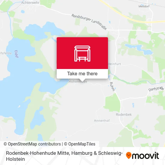 Карта Rodenbek-Hohenhude Mitte