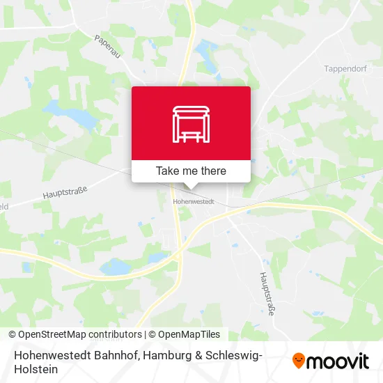 Карта Hohenwestedt Bahnhof