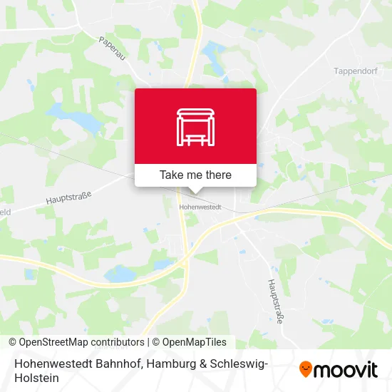 Карта Hohenwestedt Bahnhof