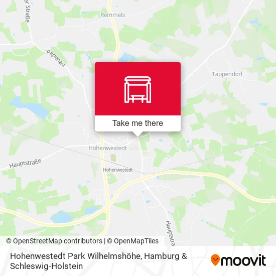 Карта Hohenwestedt Park Wilhelmshöhe