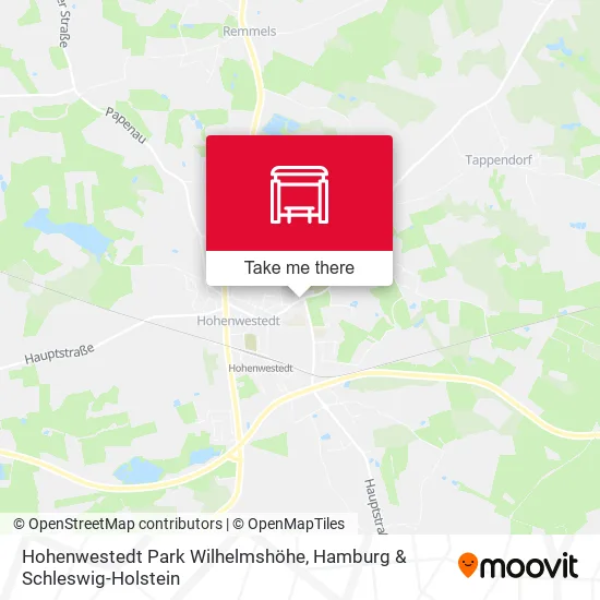 Карта Hohenwestedt Park Wilhelmshöhe