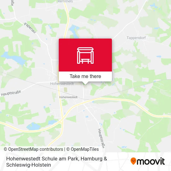 Карта Hohenwestedt Schule am Park