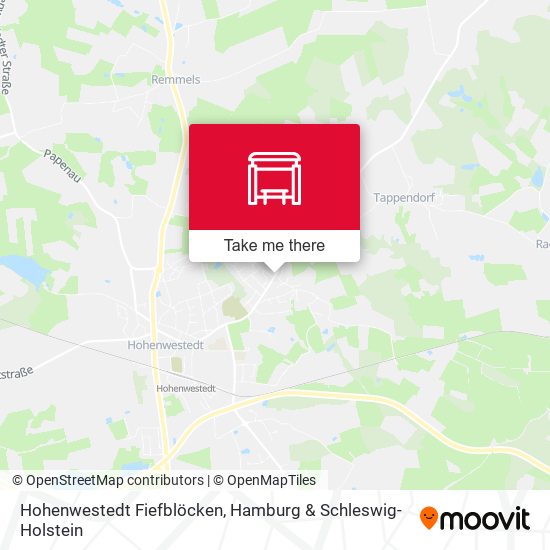 Hohenwestedt Fiefblöcken map
