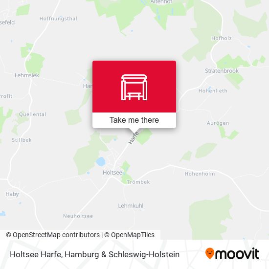 Holtsee Harfe map