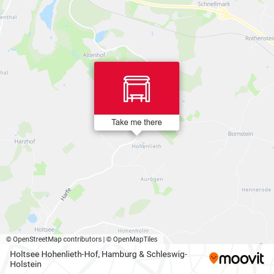 Holtsee Hohenlieth-Hof map