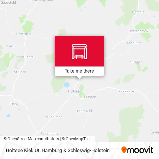 Карта Holtsee Kiek Ut