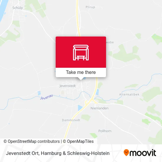 Карта Jevenstedt Ort