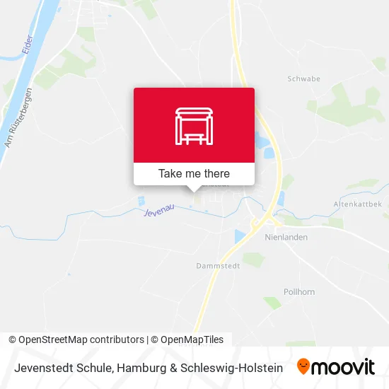 Карта Jevenstedt Schule