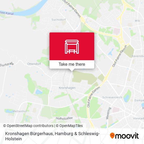 Kronshagen Bürgerhaus map