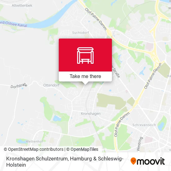 Карта Kronshagen Schulzentrum