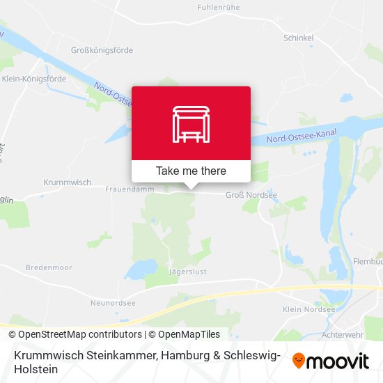 Krummwisch Steinkammer map