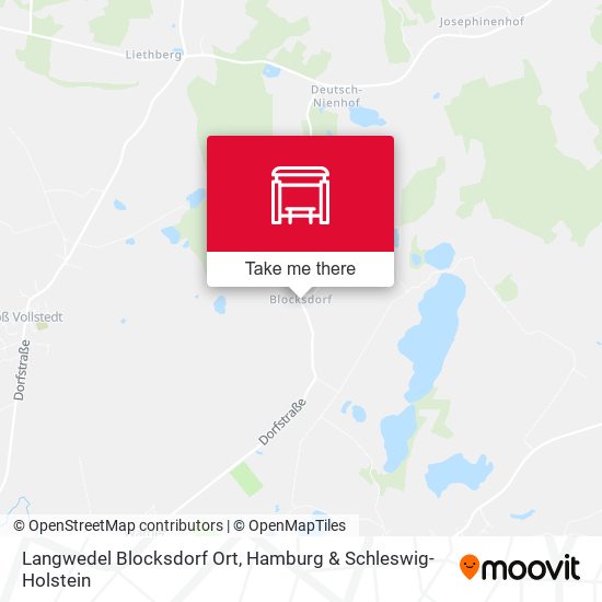 Langwedel Blocksdorf Ort map