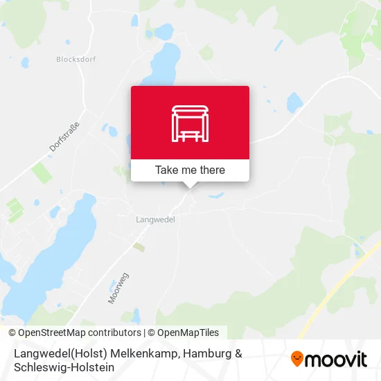 Карта Langwedel(Holst) Melkenkamp