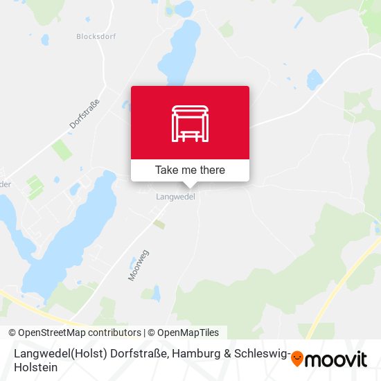 Langwedel(Holst) Dorfstraße map