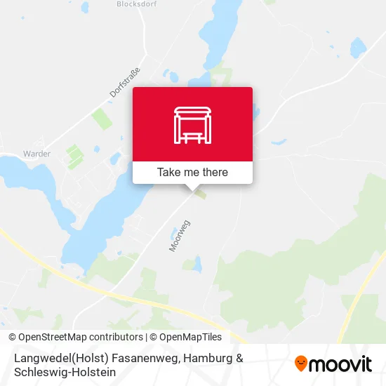 Карта Langwedel(Holst) Fasanenweg