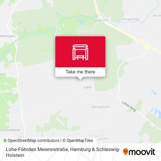 Lohe-Föhrden Meiereistraße map