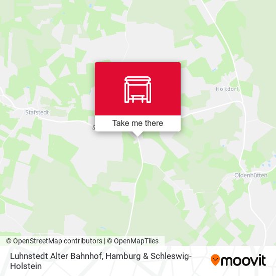 Luhnstedt Alter Bahnhof map