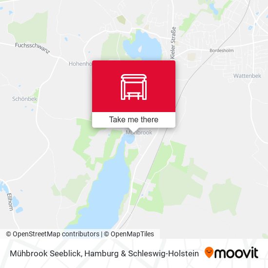 Mühbrook Seeblick map