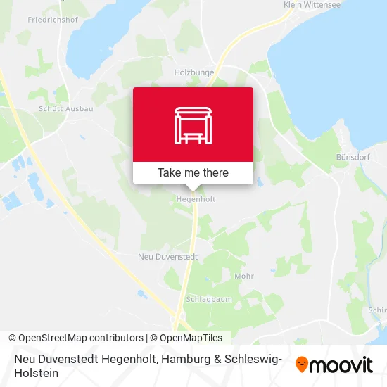 Карта Neu Duvenstedt Hegenholt