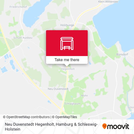 Neu Duvenstedt Hegenholt map