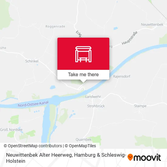 Карта Neuwittenbek Alter Heerweg