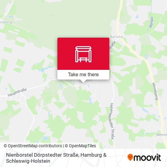 Nienborstel Dörpstedter Straße map