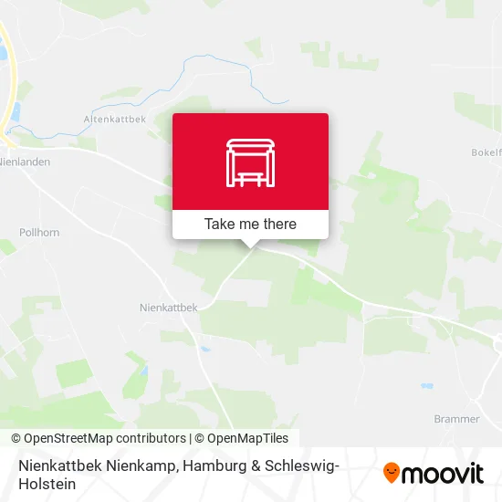 Карта Nienkattbek Nienkamp