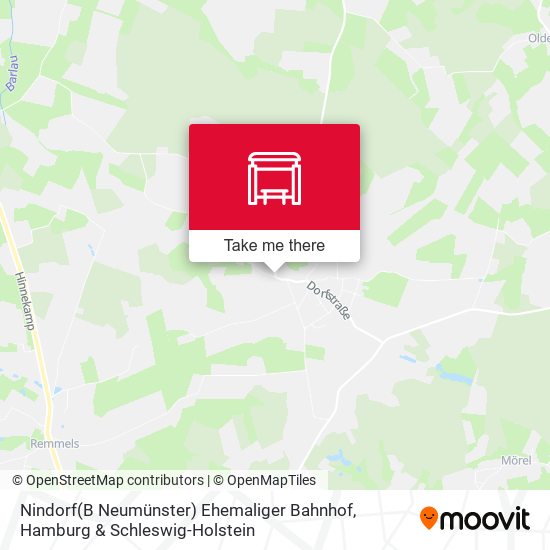 Nindorf(B Neumünster) Ehemaliger Bahnhof map
