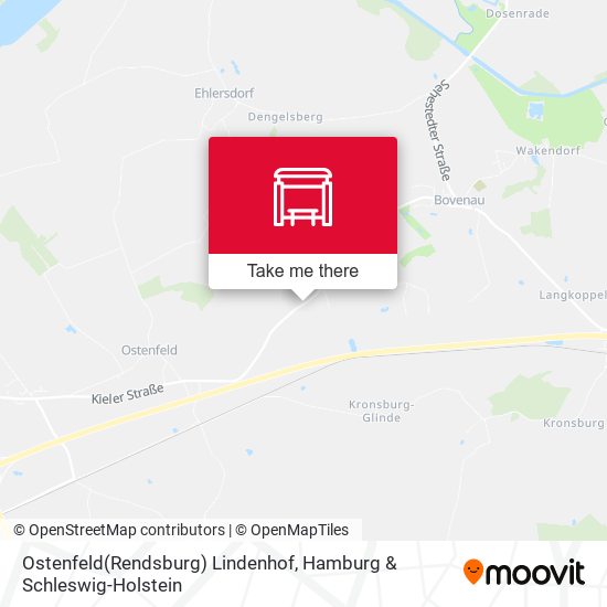 Ostenfeld(Rendsburg) Lindenhof map