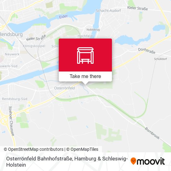 Osterrönfeld Bahnhofstraße map
