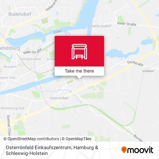 Osterrönfeld Einkaufszentrum map