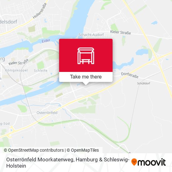 Osterrönfeld Moorkatenweg map
