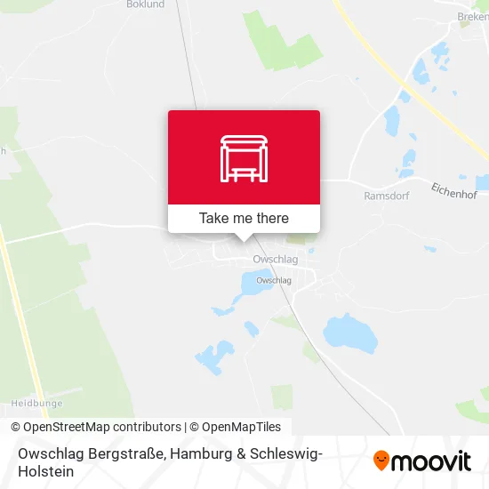 Карта Owschlag Bergstraße