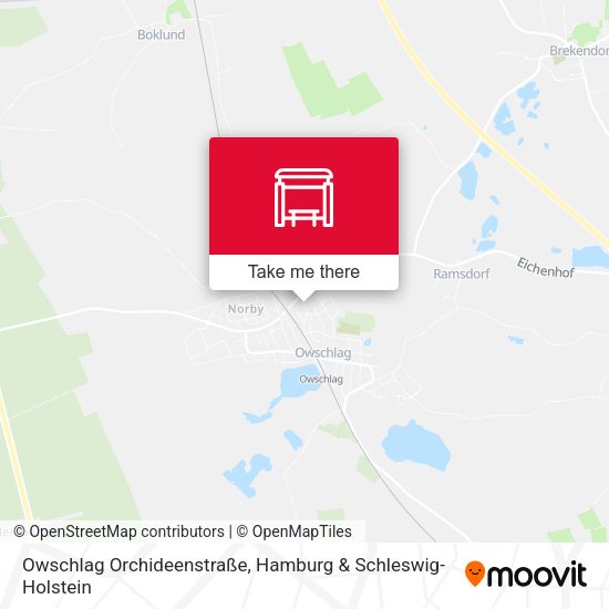 Owschlag Orchideenstraße map