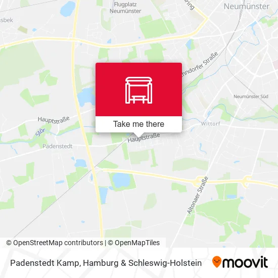 Карта Padenstedt Kamp