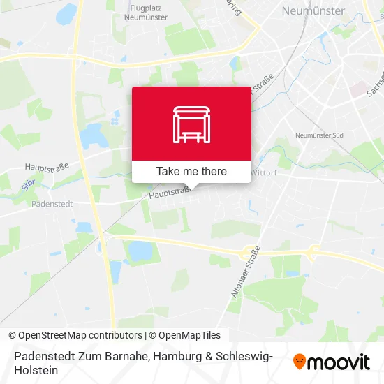 Карта Padenstedt Zum Barnahe