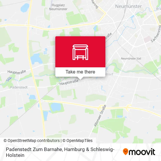Карта Padenstedt Zum Barnahe